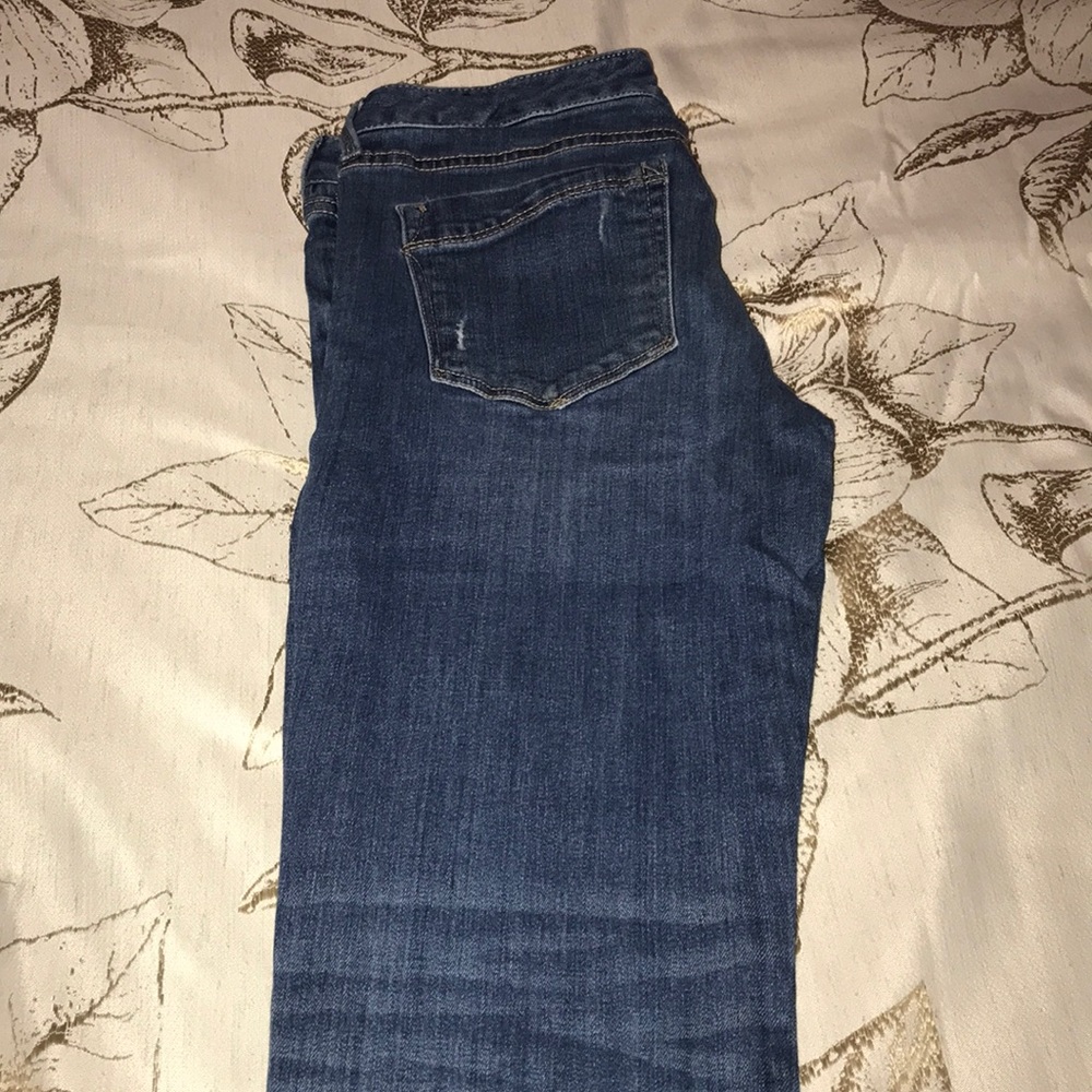 Express ‘barely boot’ cut jeans